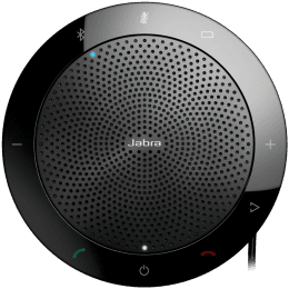 JABRA SPEAK 510 + Speakerphone for UC & BT plus Bundle LINK 370, , USB Conference solution, 360-degree-microphone, Plug&Play, mute and volume button, Wideband, Bluetooth (up to 100 meters).Version B: incl. Smart Button activated via JABRA Direct