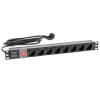 Блок розеток RAPAN-PDU8S-S 8 гнезд Schuko, кабель 2м с вилкой Schuko — фото 6