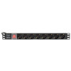 Блок розеток RAPAN-PDU8S-S 8 гнезд Schuko, кабель 2м с вилкой Schuko — фото 5