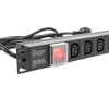 Блок розеток RAPAN-PDU8S-C13 8 гнезд IEC C13, кабель 2м с вилкой Schuko — фото 4