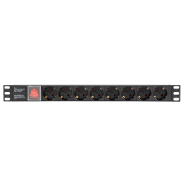 Блок розеток RAPAN-PDU8C14-S 8 гнезд Schuko