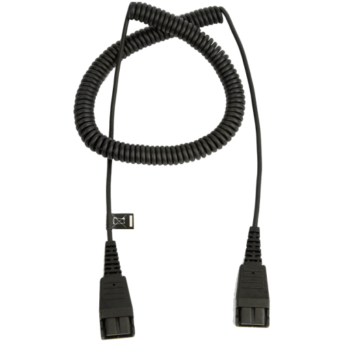 JABRA Extension cord, QD to QD, coiled, 0,5 - 2 meters