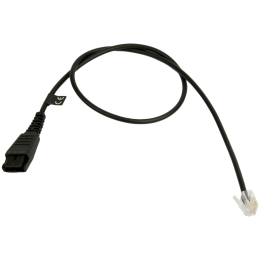 JABRA QD Cord to RJ45, straight, 0,5 meters; for Agfeo ST40