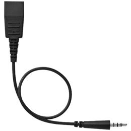 JABRA Headset Cord for JABRA Speak 410/510, Jack 3.5 mm straight to QD