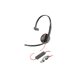 Наушники Poly BW 3210 USB-C HS +USB-C/A (Bulk)