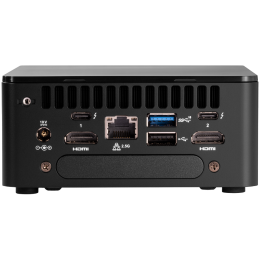 ASUS NUC 12 Pro Kit NUC12WSHi5, Core i5-1240P Processor, 4xUSB, M.2 22x80 NVMe; 22x42 SATA, 2.5'' SATA slot, 2,5Gbe LAN, 2xHDMI, 2x Thunderbolt 4 (USB-C+DP),  no cord, single unit, EAN:5032037248785