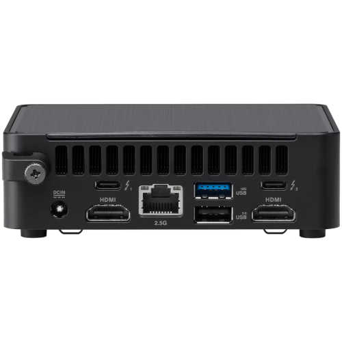 ASUS NUC 14pro/RNUC14RVKU500002I/Intel Ultra 5 125H/Intel Arc graphics/4xUSB/M.2 22x80 NVMe; 22x42 NVMe/2,5Gbe LAN/2xHDMI/ 2x Thunderbolt 4 (USB-C+DP)/no Storage/no RAM/AX211.D2WG.NV/no OS/EU Cord/Slim Kit(L6)/EAN:4711387492314 — фото 2