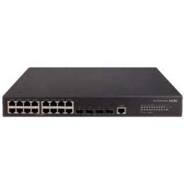 H3C S5120V2-20P-LI L2 Ethernet Switch with 16*10/100/1000Base-T Ports and 4*1000Base-X SFP Ports,(AC)