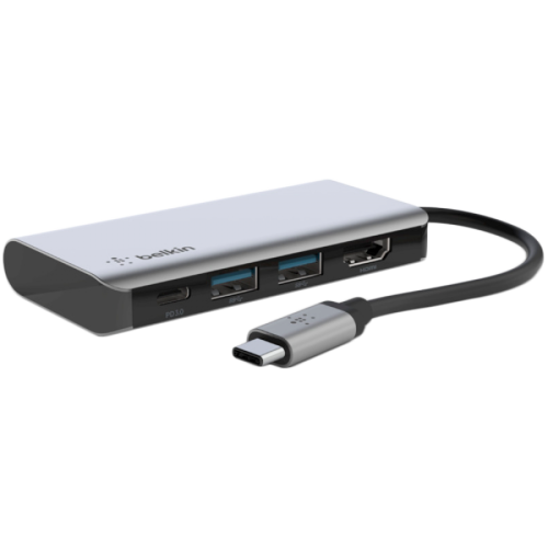 BELKIN USB-C 4-IN-1 MULTIPORT ADAPTER