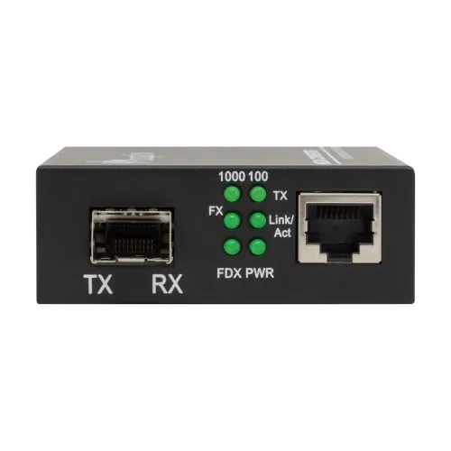 Медиаконвертер B-OptiX 10/100/1000-Base-T / 100/1000Base-FX с SFP-портом — фото 2