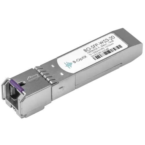 Модуль B-OptiX SFP WDM, дальность до 20км (14dB), 1550нм