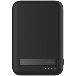 BELKIN 10k Qi2 MagSafe Compatible Powerbank with kickstand, Black