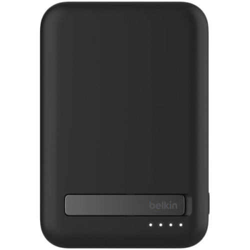 BELKIN 10k Qi2 MagSafe Compatible Powerbank with kickstand, Black