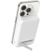 BELKIN 10k Qi2 MagSafe Compatible Powerbank with kickstand, White — фото 3