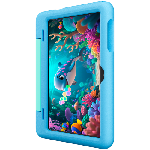 Blackview Tab 20 Kids WiFi 10.1-inch 800x1280 HD 60Hz Unisoc Tiger T310 2Hz 4GB + 64GB 6600mAh  Cam 5MP/8MP WiFi5 Android 15 Bubble Blue — фото 3