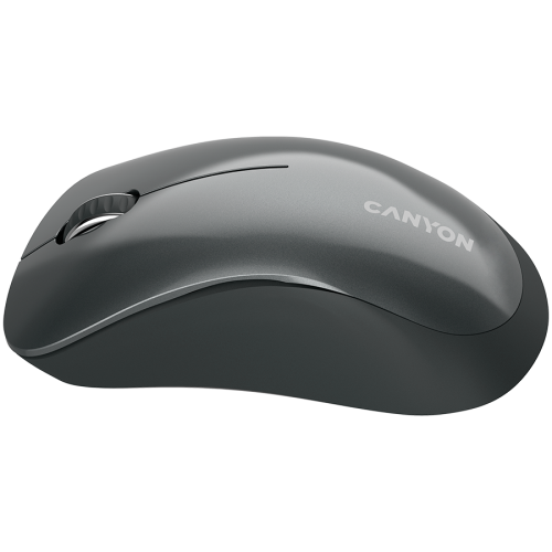 CANYON MW-11, 2.4 GHz Wireless mouse,with 3 buttons, DPI 1200, Battery:AAA*2pcs,Black,67*109*38mm,0.063kg — фото 5