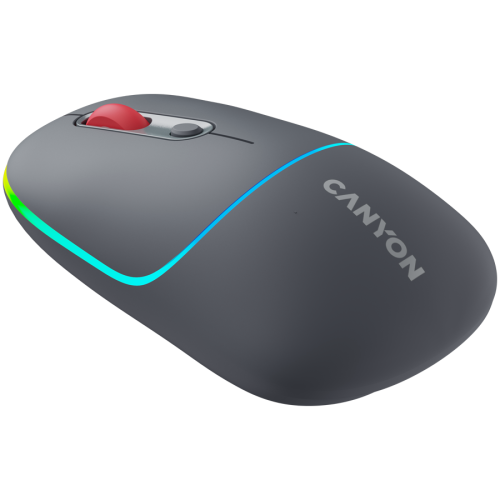 CANYON mouse MW-22 2in1 BT/ Wireless Dark Grey — фото 2