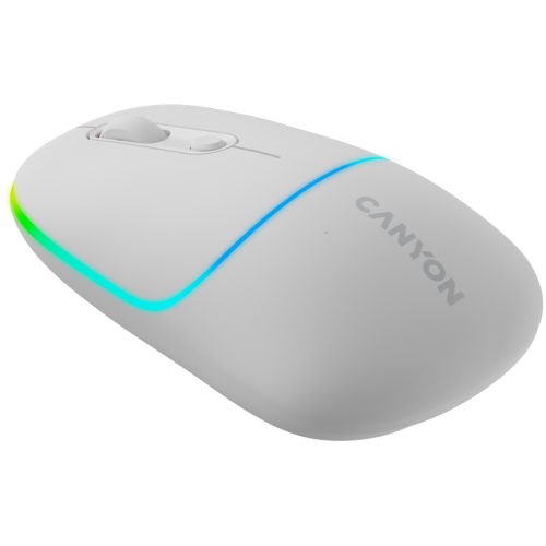 CANYON mouse MW-22 2in1 BT/ Wireless Snow White — фото 2