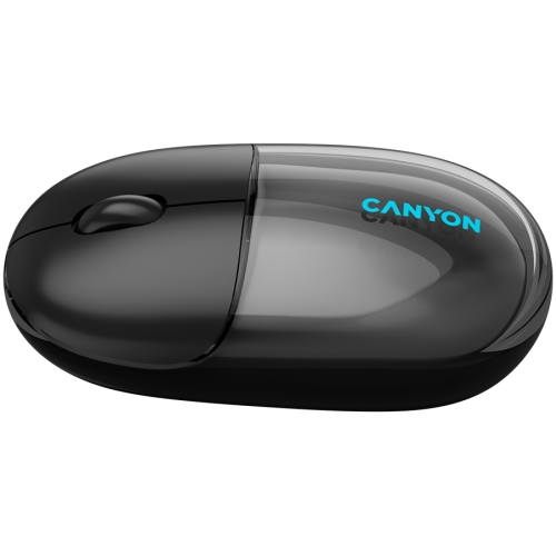 CANYON mouse OnClick 24 BT/ Wireless Transparent/Black — фото 4