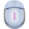 CANYON mouse OnClick 24 BT/ Wireless Transparent/Blue — фото 2