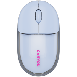 CANYON mouse OnClick 24 BT/ Wireless Transparent/Blue