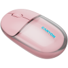 CANYON mouse OnClick 24 BT/ Wireless Transparent/Pink — фото 3
