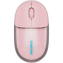 CANYON mouse OnClick 24 BT/ Wireless Transparent/Pink