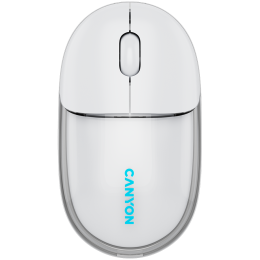 CANYON mouse OnClick 24 BT/ Wireless Transparent/White