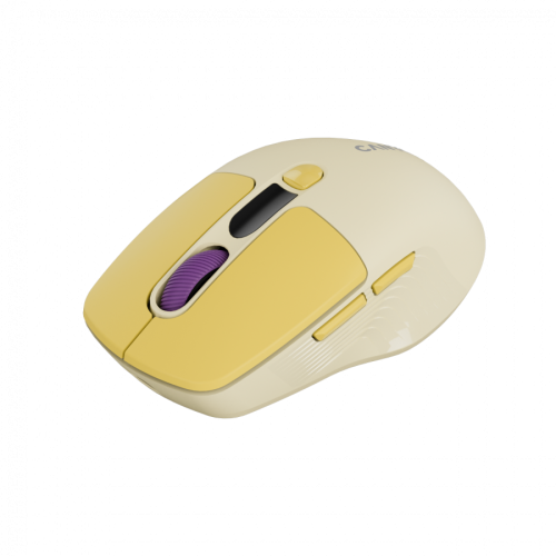 CANYON mouse MW-26 LCD Silent Dual Mode Wireless Yellow — фото 2