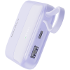 CANYON power bank OnPower 101 built-in cable 10000 mAh PD22.5W Purple — фото 6