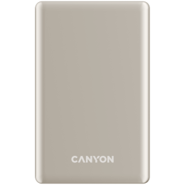 CANYON power bank OnPower 505 slim Magnetic 5000 mAh PD20W Beige