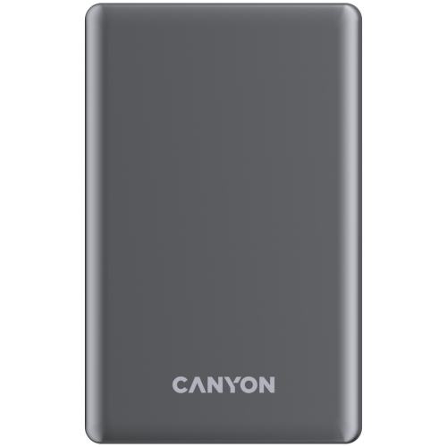 CANYON power bank OnPower 505 slim Magnetic 5000 mAh PD20W Dark Grey