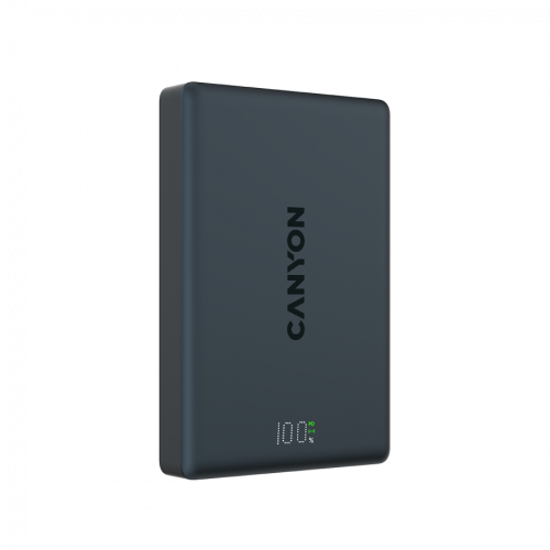 CANYON magnetic power bank OnPower 511 PD20W 10000mAh Aluminium Interstellar Black