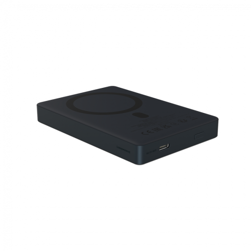 CANYON magnetic power bank OnPower 511 PD20W 10000mAh Aluminium Interstellar Black — фото 2