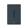 CANYON magnetic power bank OnPower 511 PD20W 10000mAh Aluminium Interstellar Black — фото 3