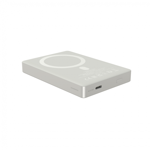 CANYON magnetic power bank OnPower 511 PD20W 10000mAh Aluminium Star Grey — фото 2