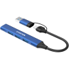 CANYON hub DS-02 4in1 USB-A/C Blue — фото 5
