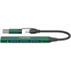 CANYON hub DS-02 4in1 USB-A/C Green