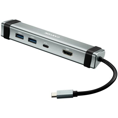 CANYON hub DS-3 4in1 USB-C Space Grey — фото 2