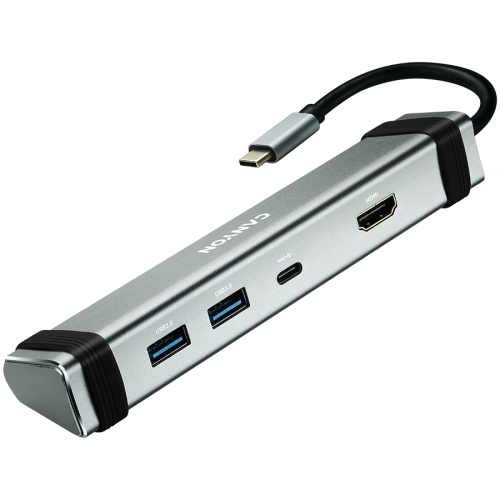 CANYON hub DS-3 4in1 USB-C Space Grey — фото 3