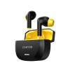 CANYON headset HEXAGON 7 TWS ANC+ENC Wireless Charge Black Yellow — фото 2