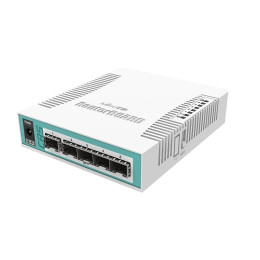 Коммутатор Cloud Router Switch Mikrotik CRS106-1C-5S (RouterOS L5)