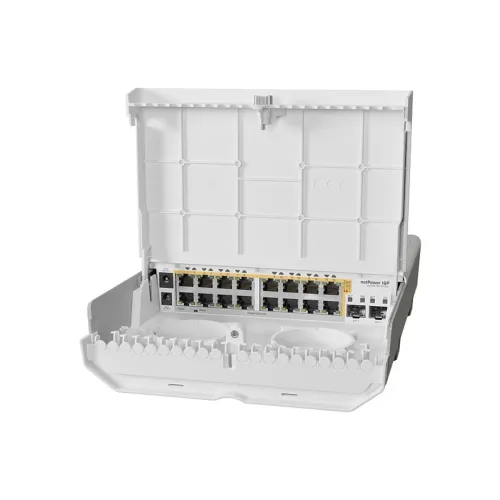 Коммутатор netPower 16P MikroTik CRS318-16P-2S+OUT — фото 2