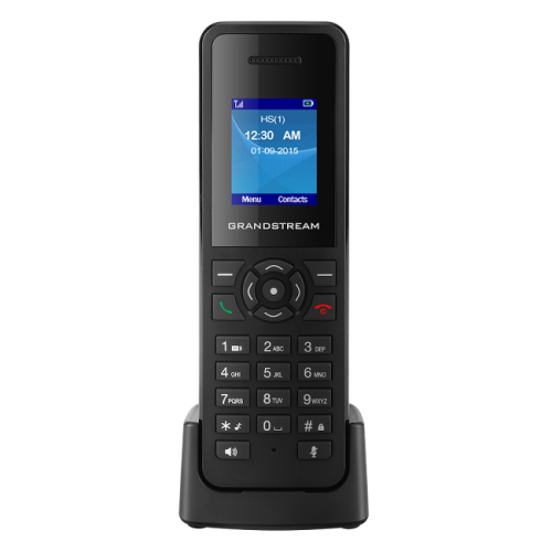 Grandstream DP720, Wireless DECT Phone, 5 Phones per BS, Colour Display, With cgarger and Power Supply