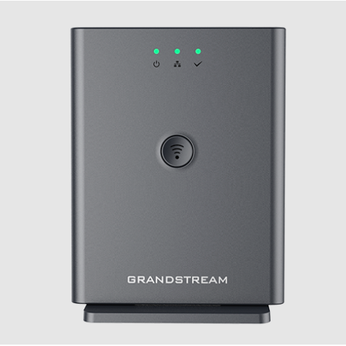 Grandstream DP755 DECT VoIP Base Station, 20 SIP accounts, 20 lines,1x Ethernet 10/100 PoE, 5V/1A Micro-USB PSU