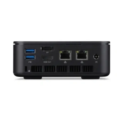 Мини ПК Acer Veriton N1502G | Mini-PC | Intel N150 | 4GB DDR4 | 128GB M.2 PCIe SSD | Intel UHD Graphics | Gigabit LAN | 802.11ax WiFi6E + BT5.3 | VESA Kit | 65W external PSU (p/n DT.R5UEC.009)