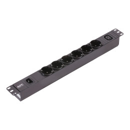 APC Easy PDU Basic 1U 10A 230V (6)Schuko (1)C13
