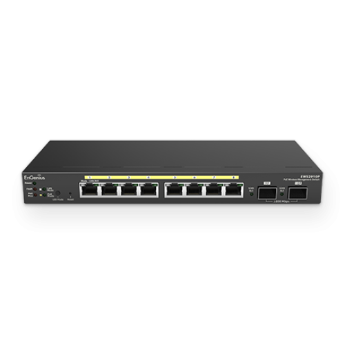 Коммутатор Engenius 8-портовый управляемый гигабитный 61,6W 802.3af- PoE