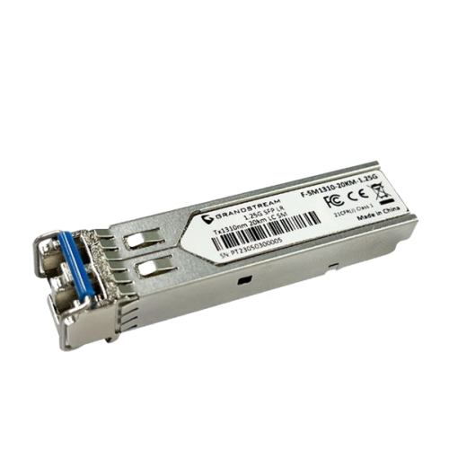 SFP Fiber Module (Single-Mode, 1310nm Wave-Length, 20-Kilometer, 1.25Gbps)