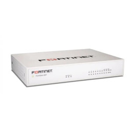 FortiGate-61F 10 x GE RJ45 ports (including 2 x WAN Ports, 1 x DMZ Port, 7 x Internal Ports), 128GB SSD onboard storage.